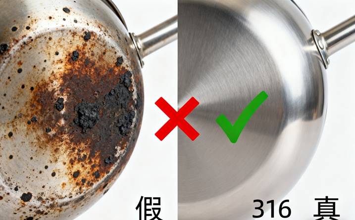 食品级316与304不锈钢，到底差在哪？  教你用光谱仪一眼识真假